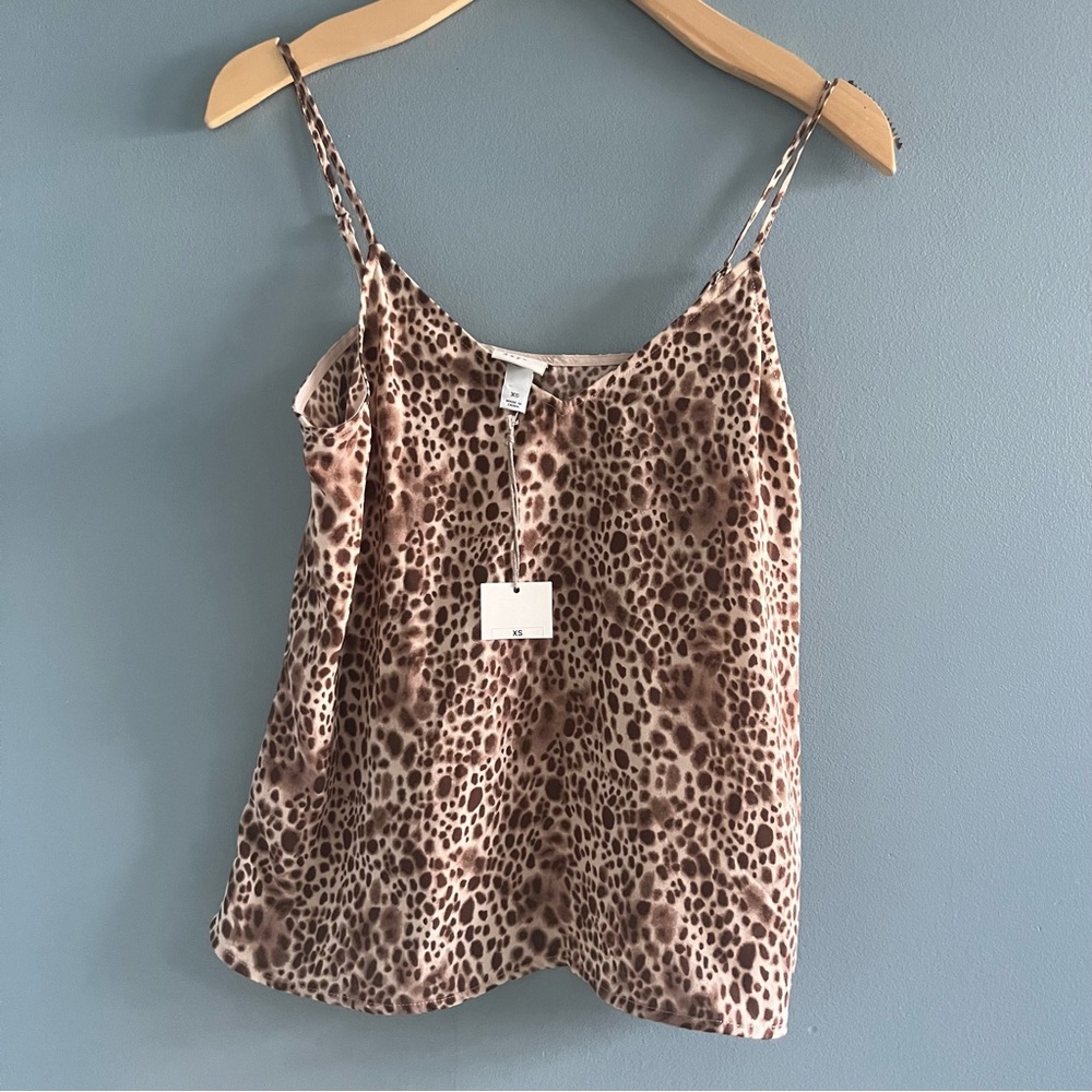 A New Day Leopard Print Cami Tank Top